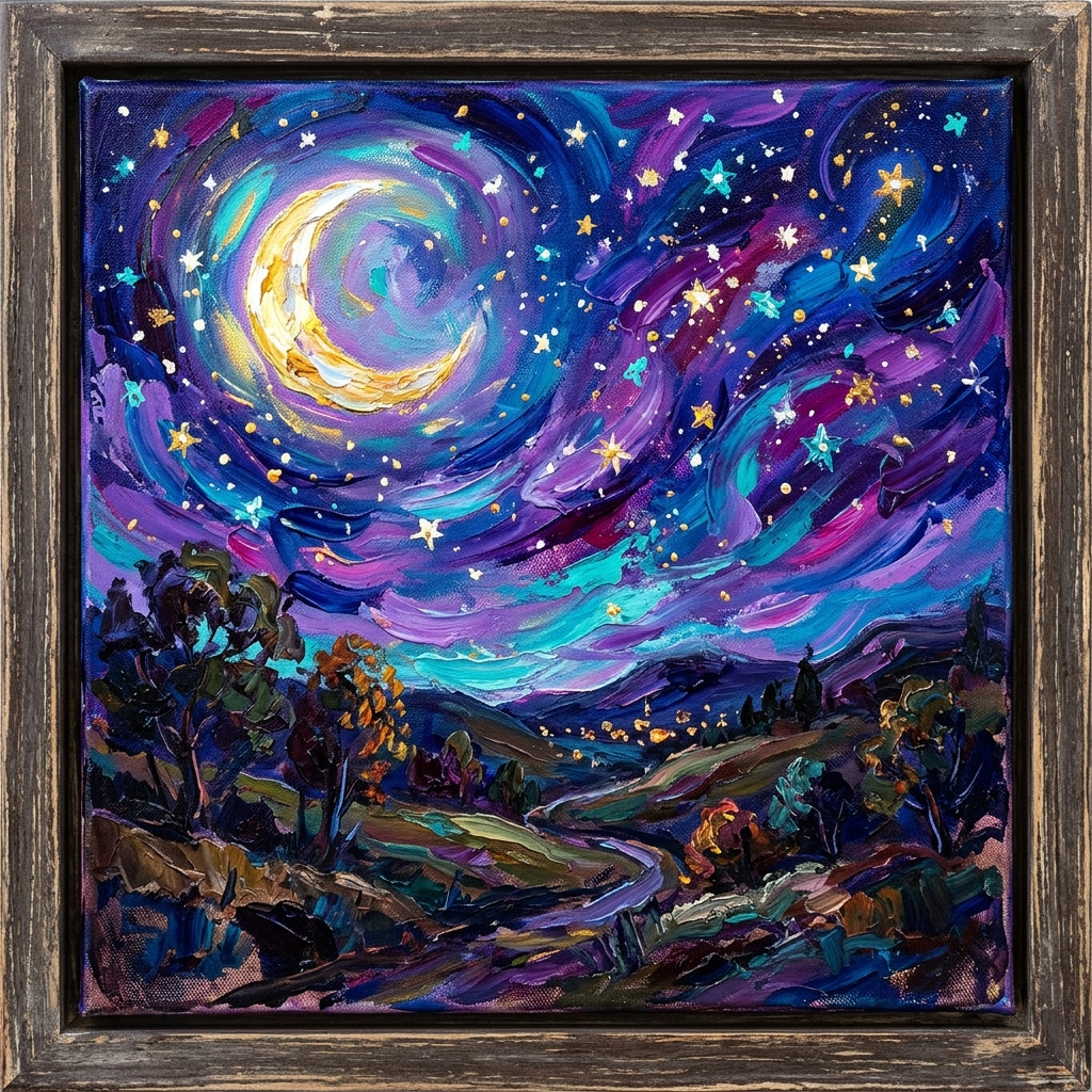 Starry Sky Canvas